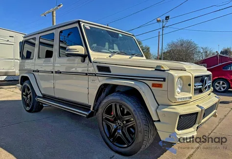 2015 Mercedes-Benz G 63 Amg z USA, uszkodzony, nr VIN WDCYC7DF9FX234021
